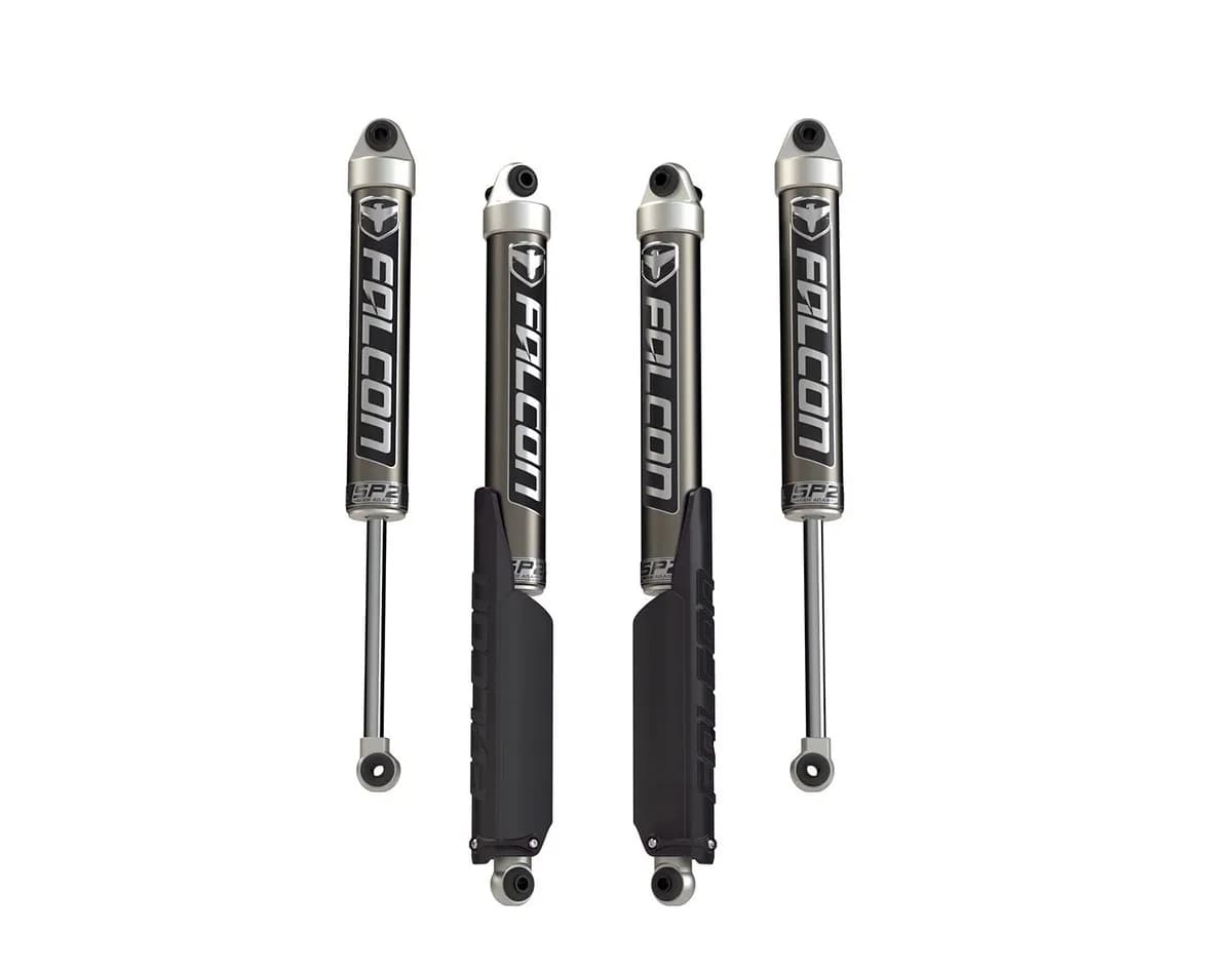 18c Wrangler Jlu 4DR Falcon Sp2 2.1 Monotube Shocks(23.5in Lift)all 4