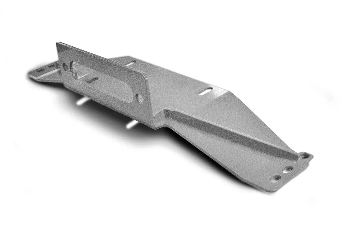 Recovery and Towing 1997-2006 Winch Plate Gray Hammertone