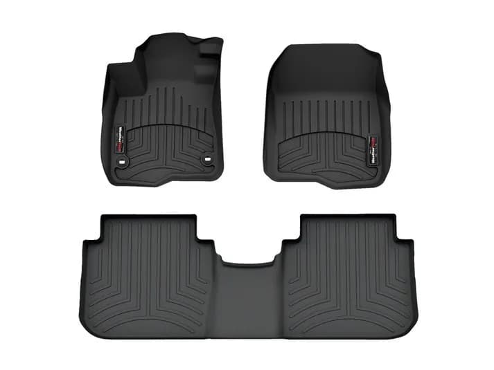 WeatherTech 2023 - 2026 Honda CR-V Black Front and Rear Floorliners 441780-1-2