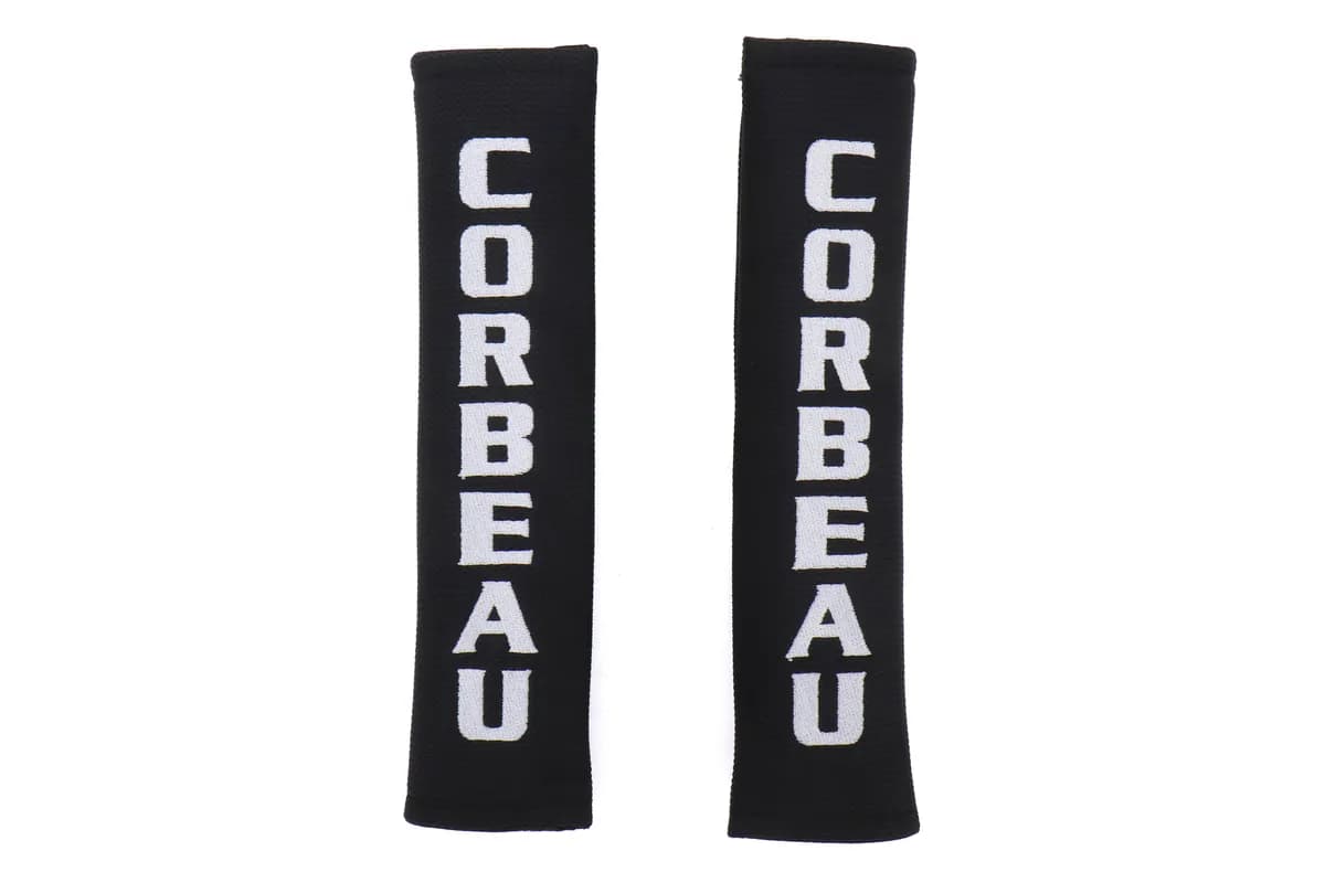 Corbeau Black 2in Harness Pads