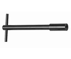 Black Alum T-Bar Wing N ut 4In With 1/4-20 (4)