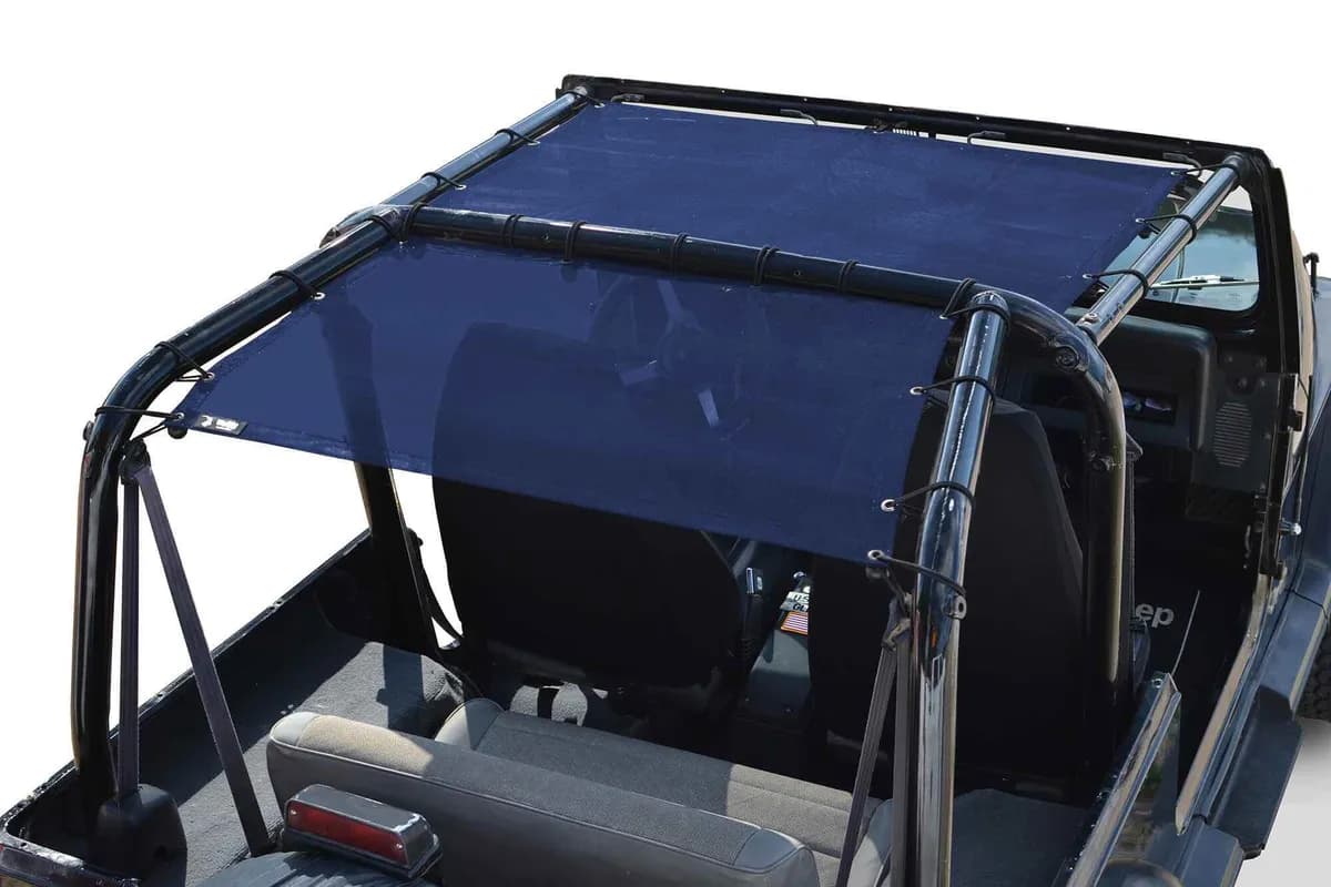 Tops and Covers 1987-1995 Fabric Teddy Blue Front Seats Only