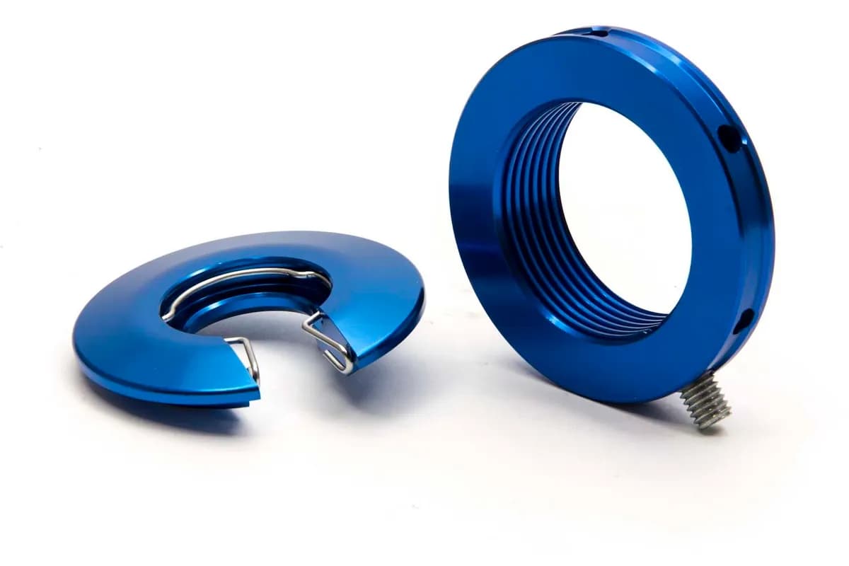 Aluminum Coil-Over Kit Low Profile Drag Shock Blue