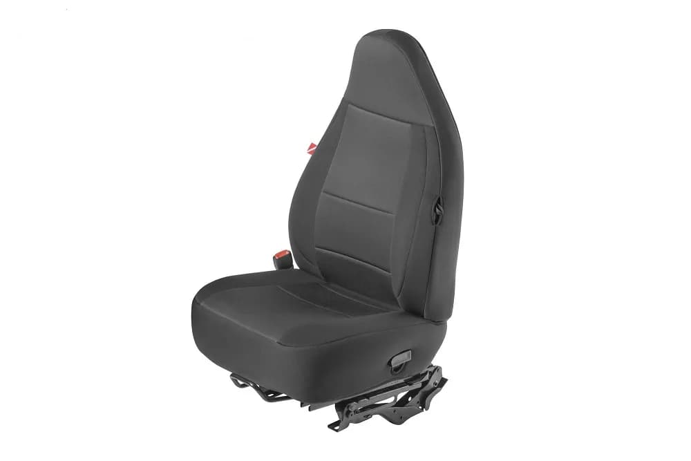 Jeep Wrangler Neoprene Seat Covers for 03-06 Jeep Wrangler TJ Black Diver Down