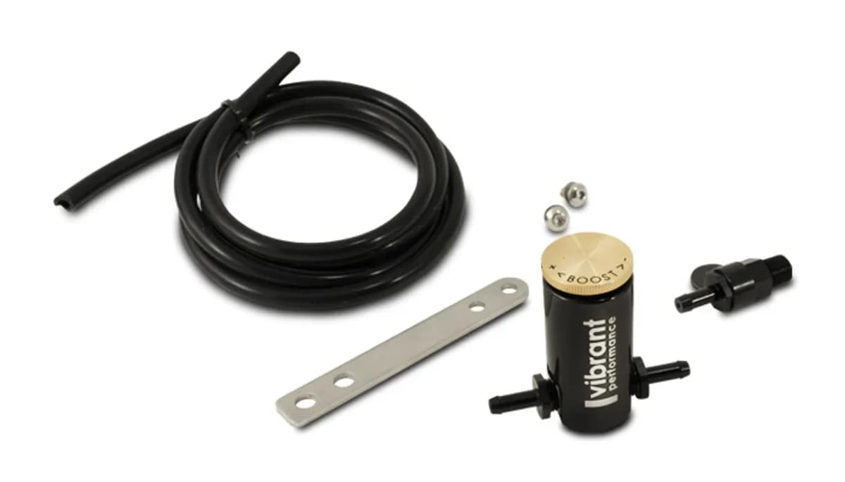 Vibrant Performance - 16901 - Manual Boost Controller - Anodized Black