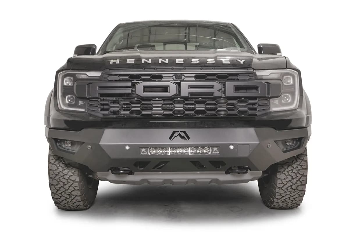 24c Ranger Raptor Vengeance Front Bumper w/ no Guard Matte Finish