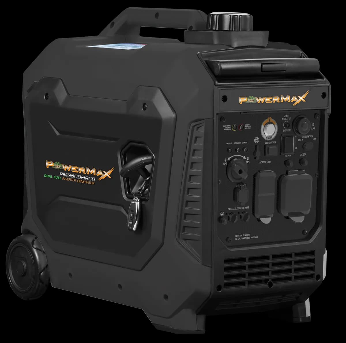 5000 Watt Dual Fuel Inverter Generator