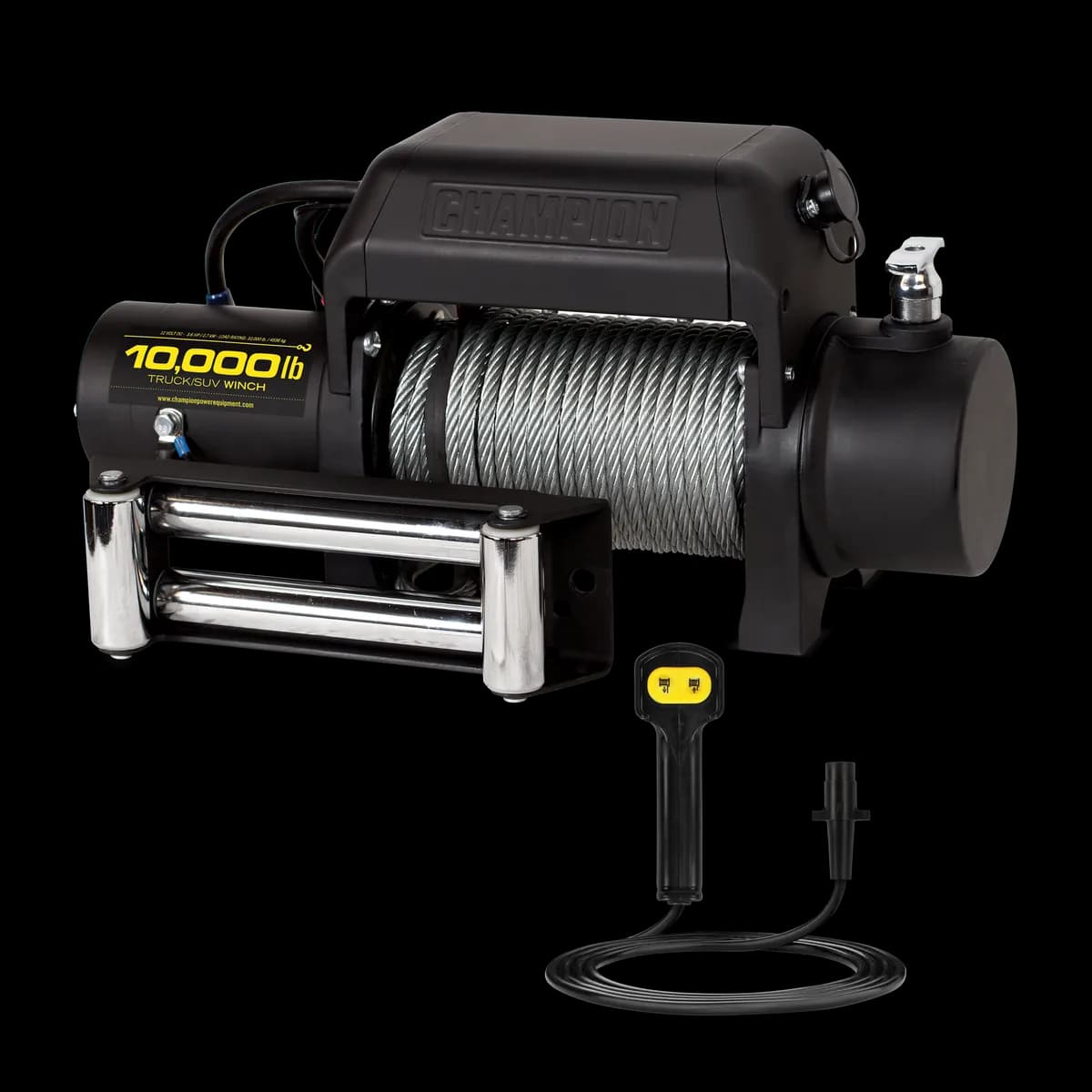 Truck/Suv Winch Kit W/Cover Has a 10000lb Rated Line Pull W/Remote Control