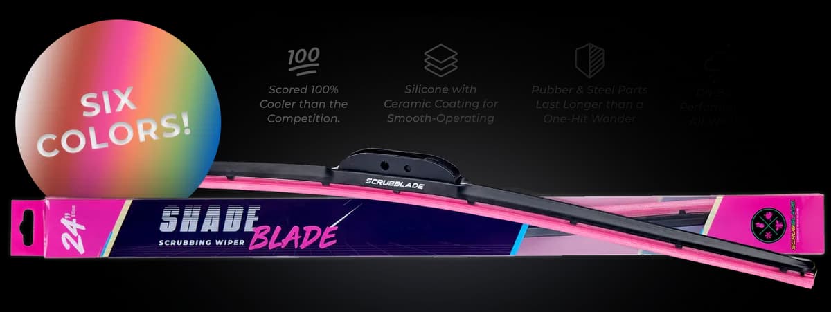 19' Red Silicone Shadeblade