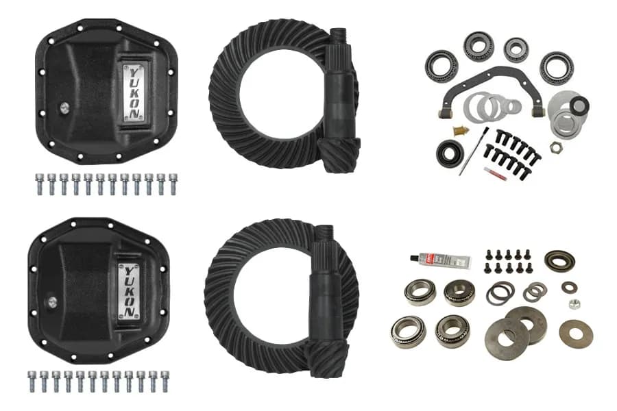 Yukon Dana 44/44 Gear Package and Master Overhaul Kits - JT Non-Rubicon and Rubicon / JL Rubicon