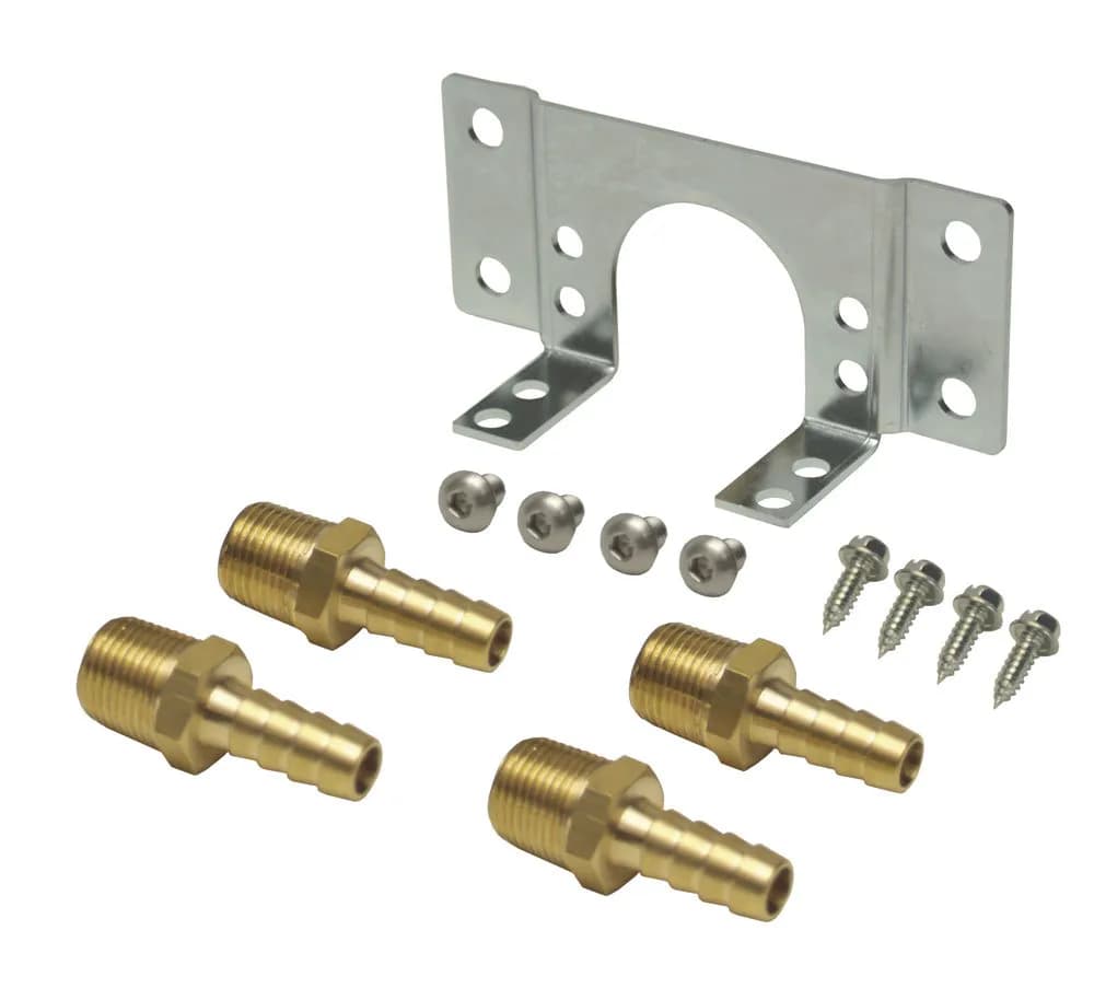 Derale 13026 Fluid Control Thermostat Mount Kit, 3/8, Fits Part Number 13011 & 25011