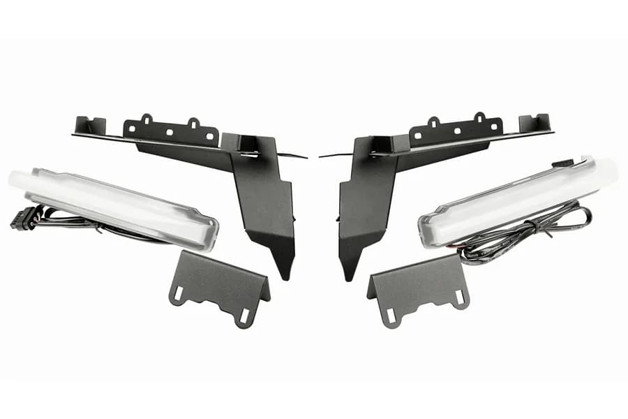 Rugged Ridge Front DRL Chop Bracket Set - JT Sport & Overland / JL