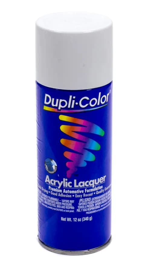Premium Lacquer; Gloss White; 12 Oz. Aerosol