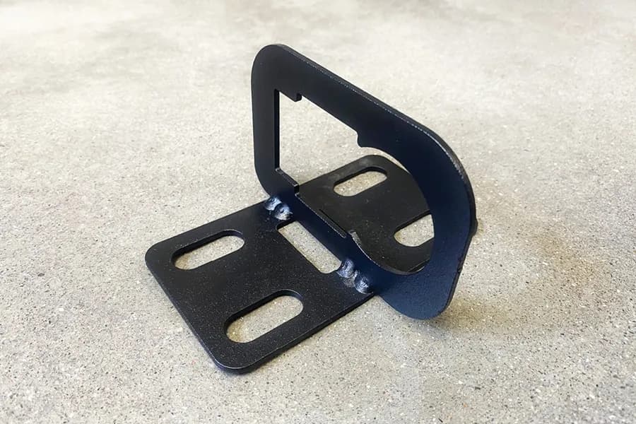 2021+ Bronco Trailer Hitch Plug Mount (Black Powder Coated)