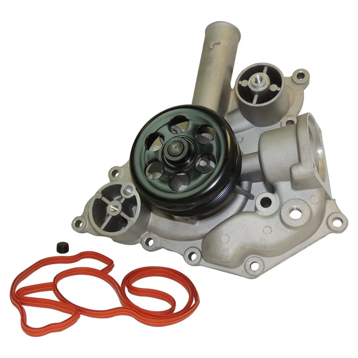 Water Pump 2005-2008 WK Grand Cherokee w/ 5.7L Engine; 2005-2008 WH (Europe) Grand Cherokee w/ 5.7L Engine; 2006-2010 WK Grand Cherokee w/ 6.1L Engine; 2006-2010 WH (Europe) Grand Cherokee w/ 6.1L Engine; 2006-2008 XK Commander w/ 5.7L Engine; 2006-2
