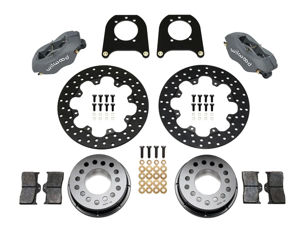 1964 - 1974 Buick, Chevrolet, Oldsmobile, Pontiac Forged Dynalite Rear Drag Brake Kit - 140-4545