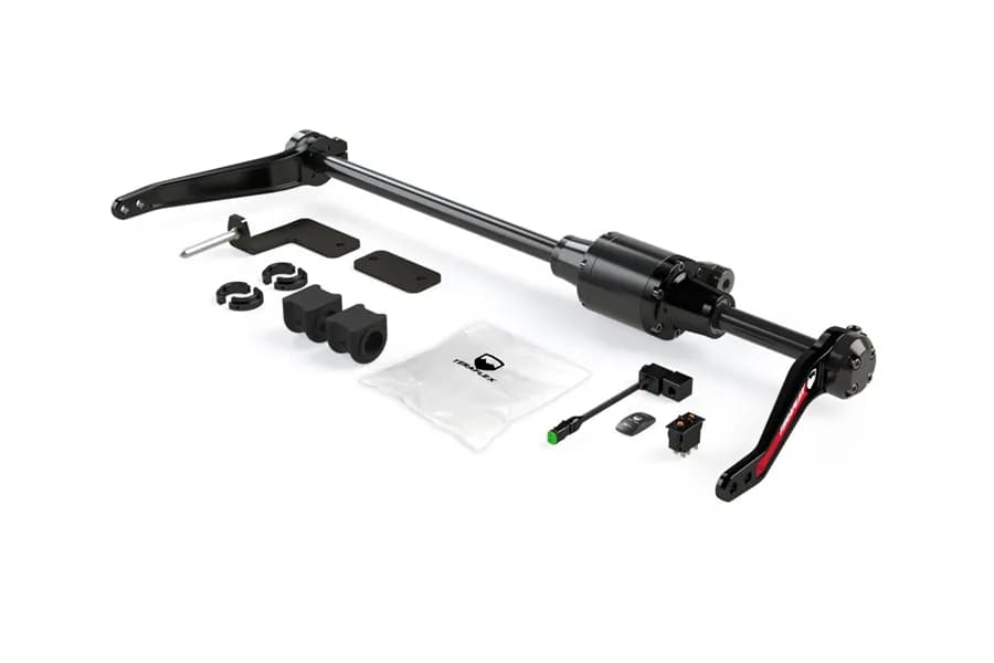 TeraFlex ST Dual Rate Pneumatic Front Sway Bar (No Links) - JT/JL/JK