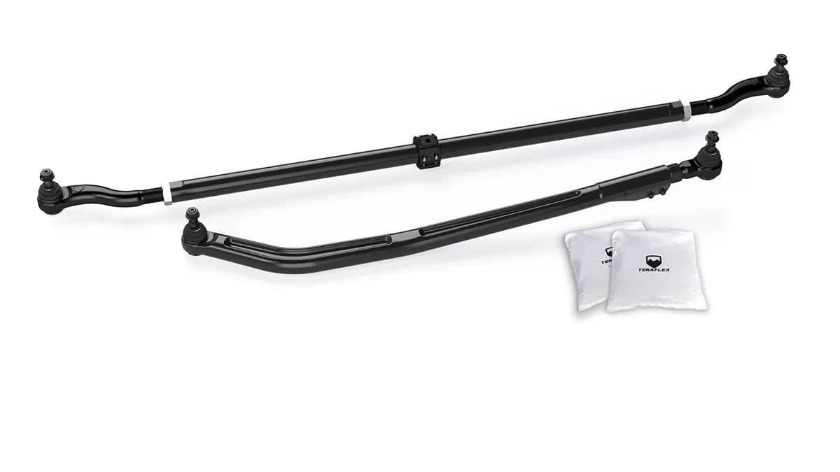 JL / JT: HD Forged Drag Link Kit & HD Chromoly Tie Rod Kit (0-6" Lift)