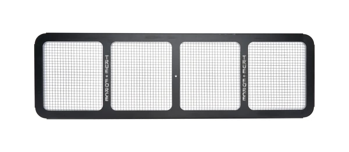 Nose Screen Lower Black Aluminum