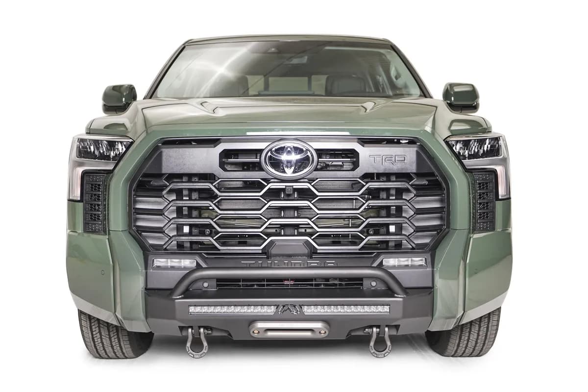 Winch Mount; Uncoated/Paintable; w/Pre-Runner Guard;