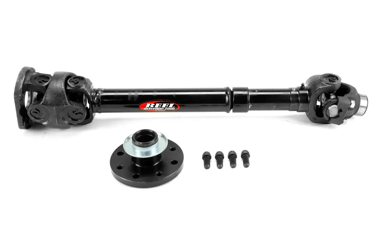 Jeep JK Front Driveshaft 1350 Heavy Duty Rear 2 DR 12-18 Jeep Wranger JK Manual Trans Reel Driveline