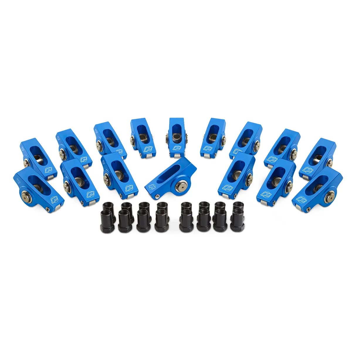 Engine Roller Rocker Arm Set 1.5 Ratio 3/8 Stud Extruded Type Fits SB Chevy Proform