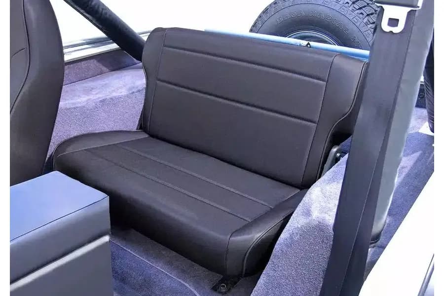 Fold & Tumble Rear Seatblack Denim 8695 Jeep CJ & Wrangler