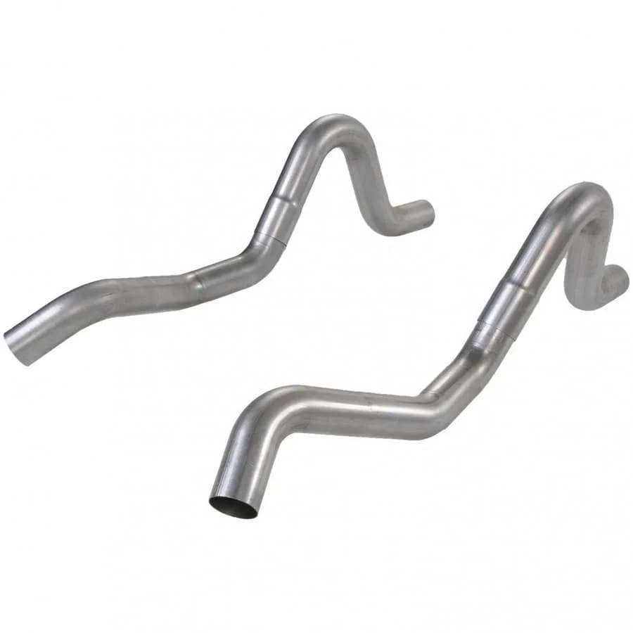 Tailpipes, 3.00" Mandrel Bent Tubing for 64-67 GM A-Body, 16 Gauge Aluminized Steel: 1 pr