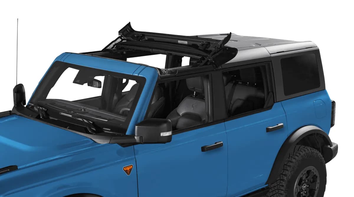 Sunrider for Hardtop '21-26 Bronco Bronco Raptor 4-Door Premium Black Twill Bestop
