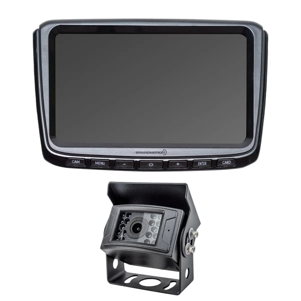 Heavy Duty Vision System W/7 In. Ahd Monitor; 7 In. 4-Channel Dvr W/Trigger Wires; up to 256g sd Card; 4 Pin Aviation Connection; Incl. Fltw-1000 Camera And 20m 4 Pin Harness;