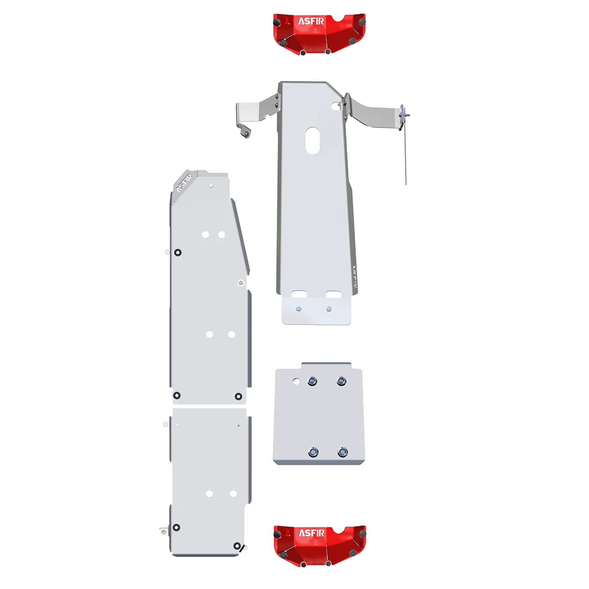 Jeep Wrangler JL Skid Plate Kit (5 Pcs) LWB | 2.0L