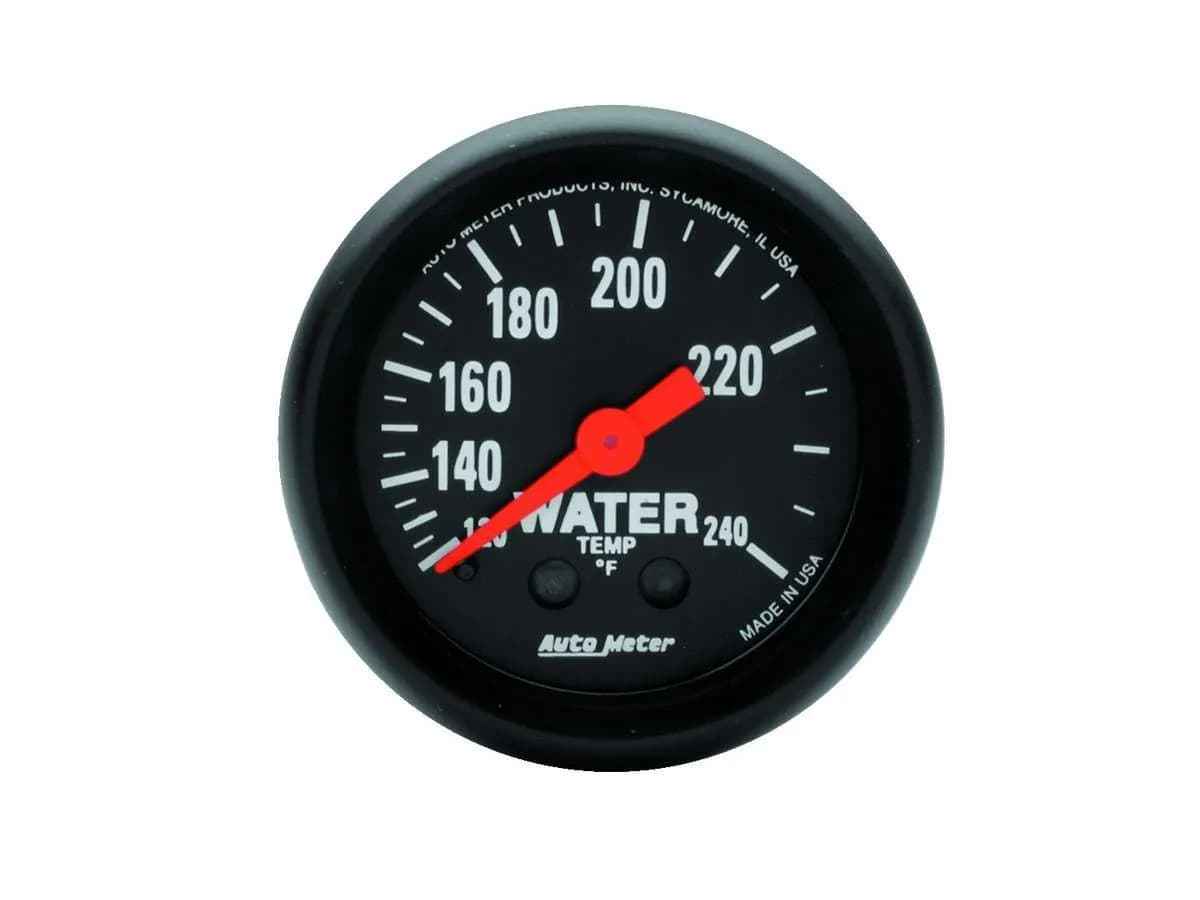 Gauge, Water Temp, 2 1/16", 120-240?F, Mechanical, Z Series