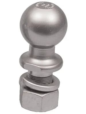 Husky Towing 33852 2 Ball 6K Gross Tow Cap 1 Shank Dia 2-7/8 Shank Length Chrome Unpackaged