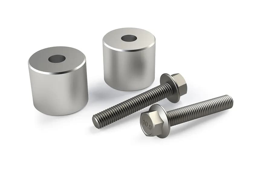 Teraflex 1.5in Rear Driveline Center Support Mount Lowering Spacer Kit - JT