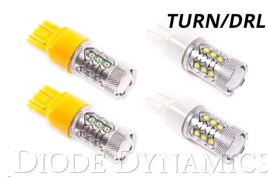 Diode Dynamics Front Turn Signal / DRL Leds Bulb Kit 1 White/Amber - JT/JL Sahara & Rubicon