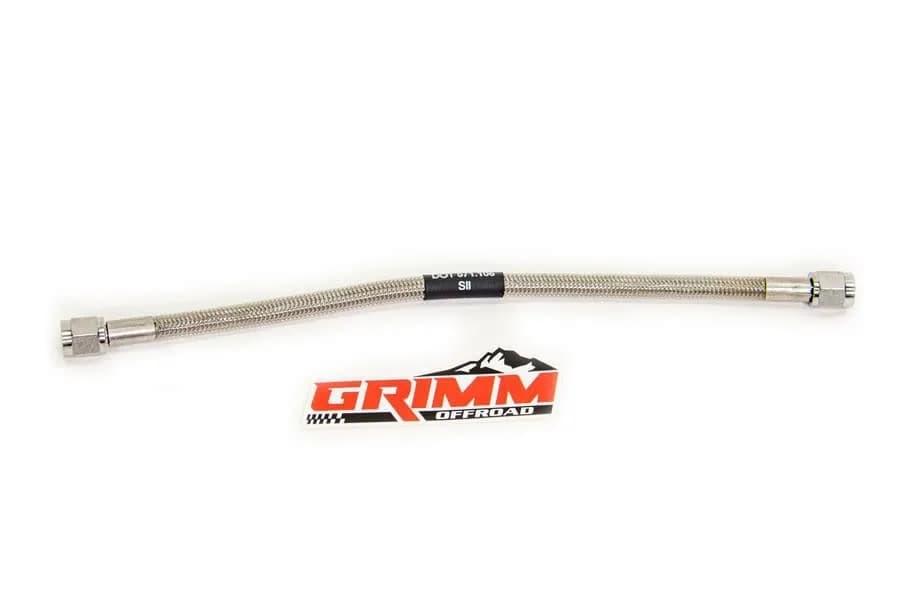Grimm Offroad Braided Reinforced Air Hose - 12in