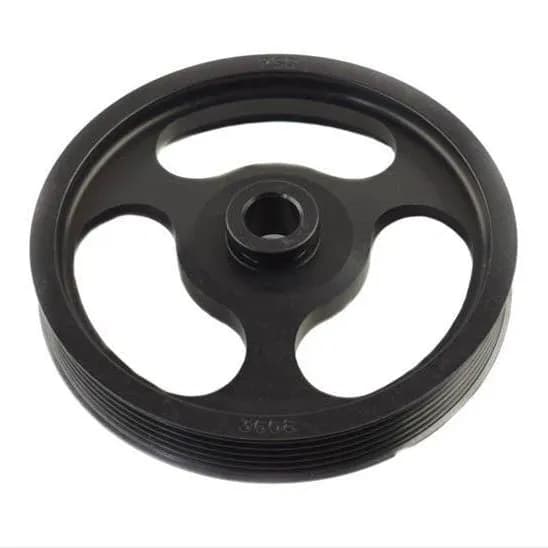 5.0 In Power Steering Pump Pulley 6 Rib Serpentine Cbr/Cbx Power Steering Pump