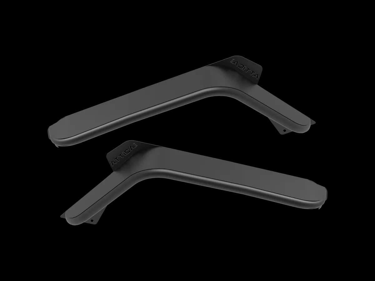 Attica 4x4 ATTJL01H107-BX-F 2018-2024 Jeep Wrangler JL / 2020-24 Gladiator Terra Series Front Fender Flares
