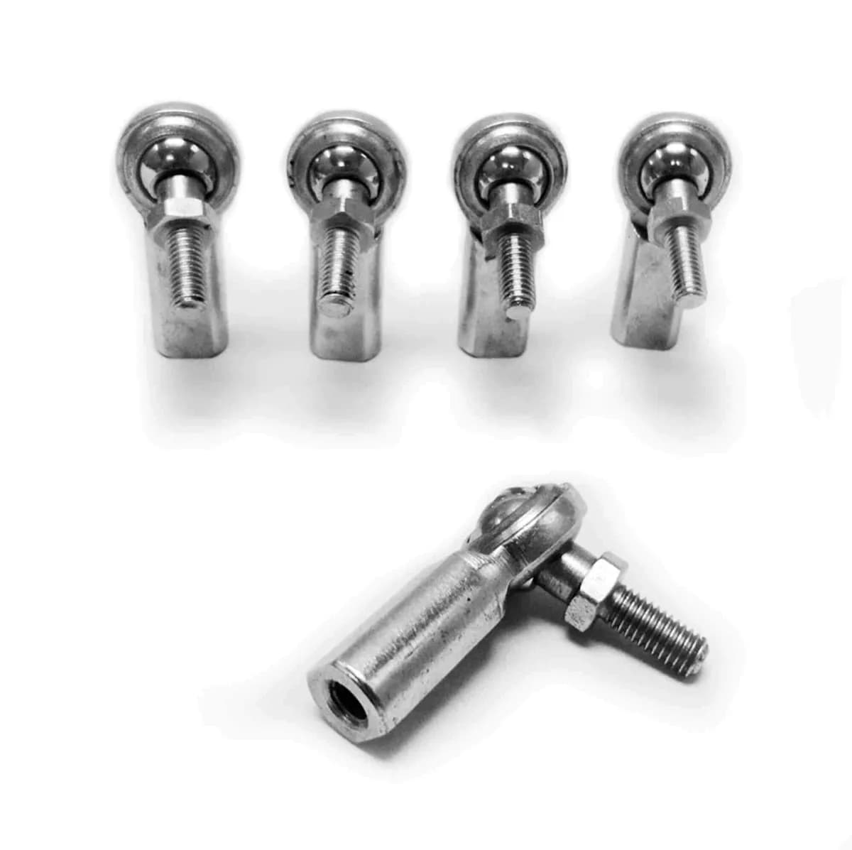 Inch Female Steel Housing, 2 Piece 1/2-20 LH Studded 5 Pack