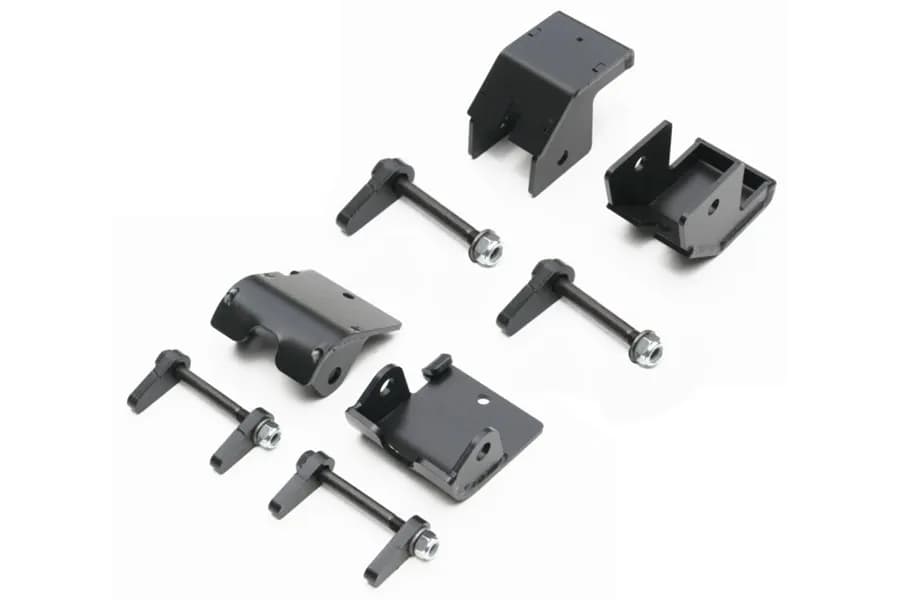 Rock Hard 4x4 Bolt-On Front and Rear Lower Control Arm Skid Plates - JL