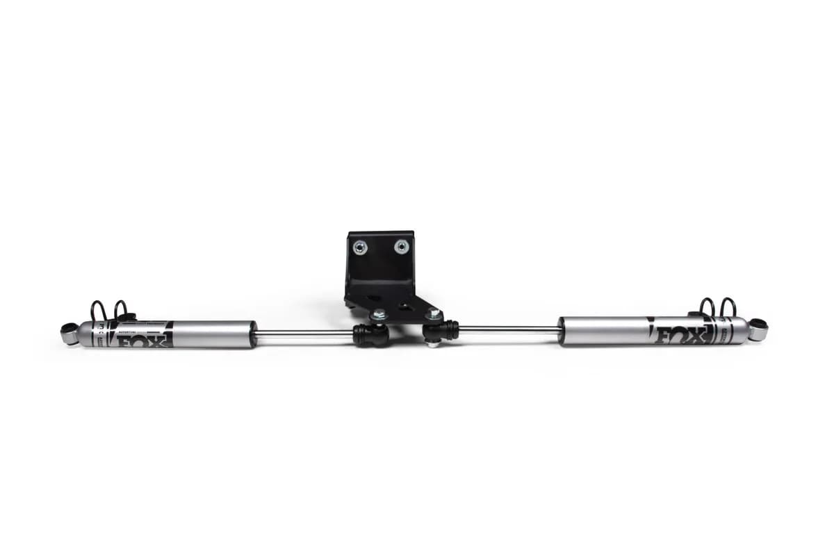 Dual Steering Stabilizer Kit W/ Nitro Shocks | Fits 2.5-9 Inch Lift | Ford F250/F350 Super Duty (05-24) 4WD