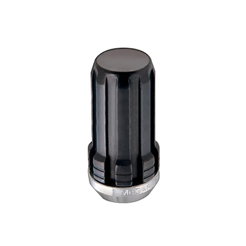 Splinedrive Lug Nut M14x1.5 Cone Seat 1.935 in Oal Black (Box of 50)