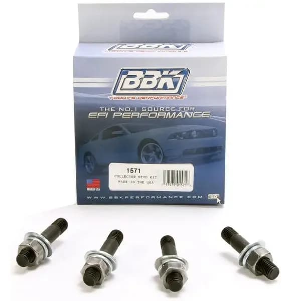 Bbk Bbk Exhaust Header Collector Stud Kit (4 Pcs+washers & Nuts)
