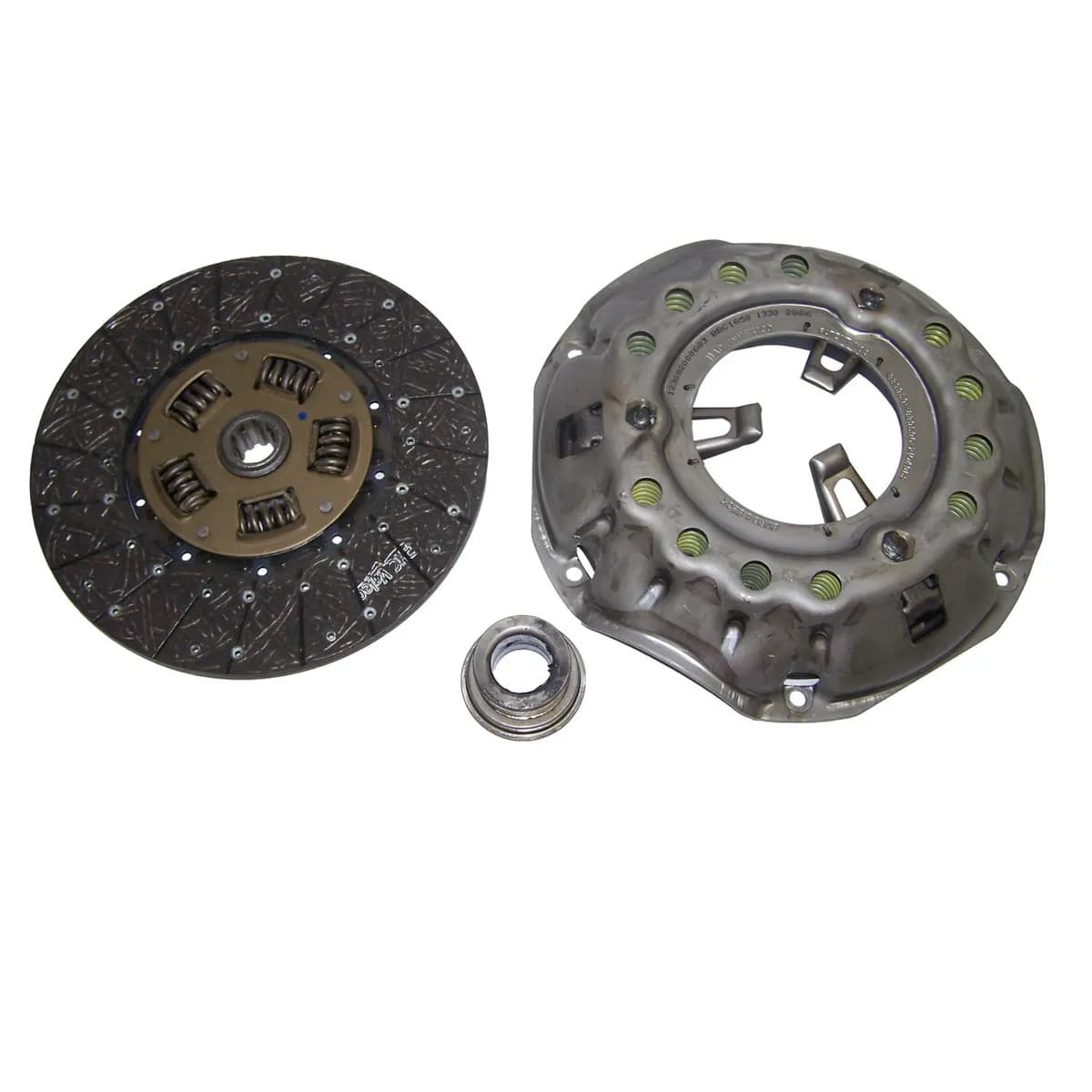 Clutch Kit; Incl. Clutch Disc/Pressure Plate/Clutch Release Bearing; 11 in. Clutch Disc; 10 Splines; 1.125 in. Spline Dia.;