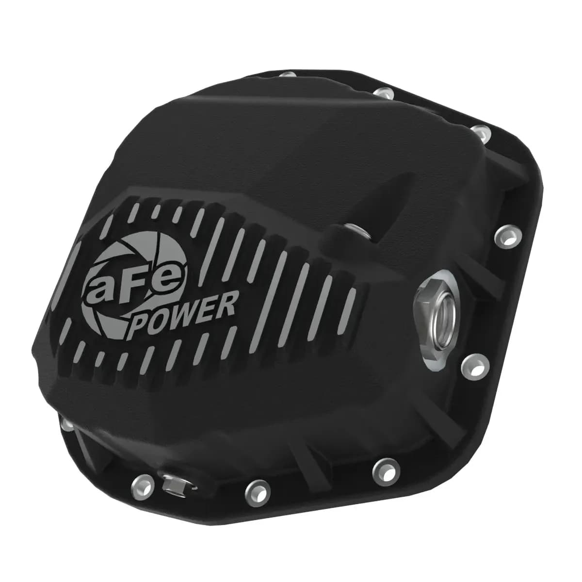 aFe POWER Pro Series Rear Differential Cover Black w/ Machined Fins Ford F-150/Raptor 97-23 (9.75-12)