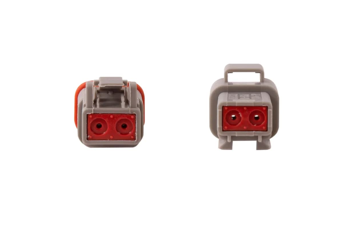 Diode Dynamics - Deutsch Connector Kit, 2-Pin (16-22 Gauge)