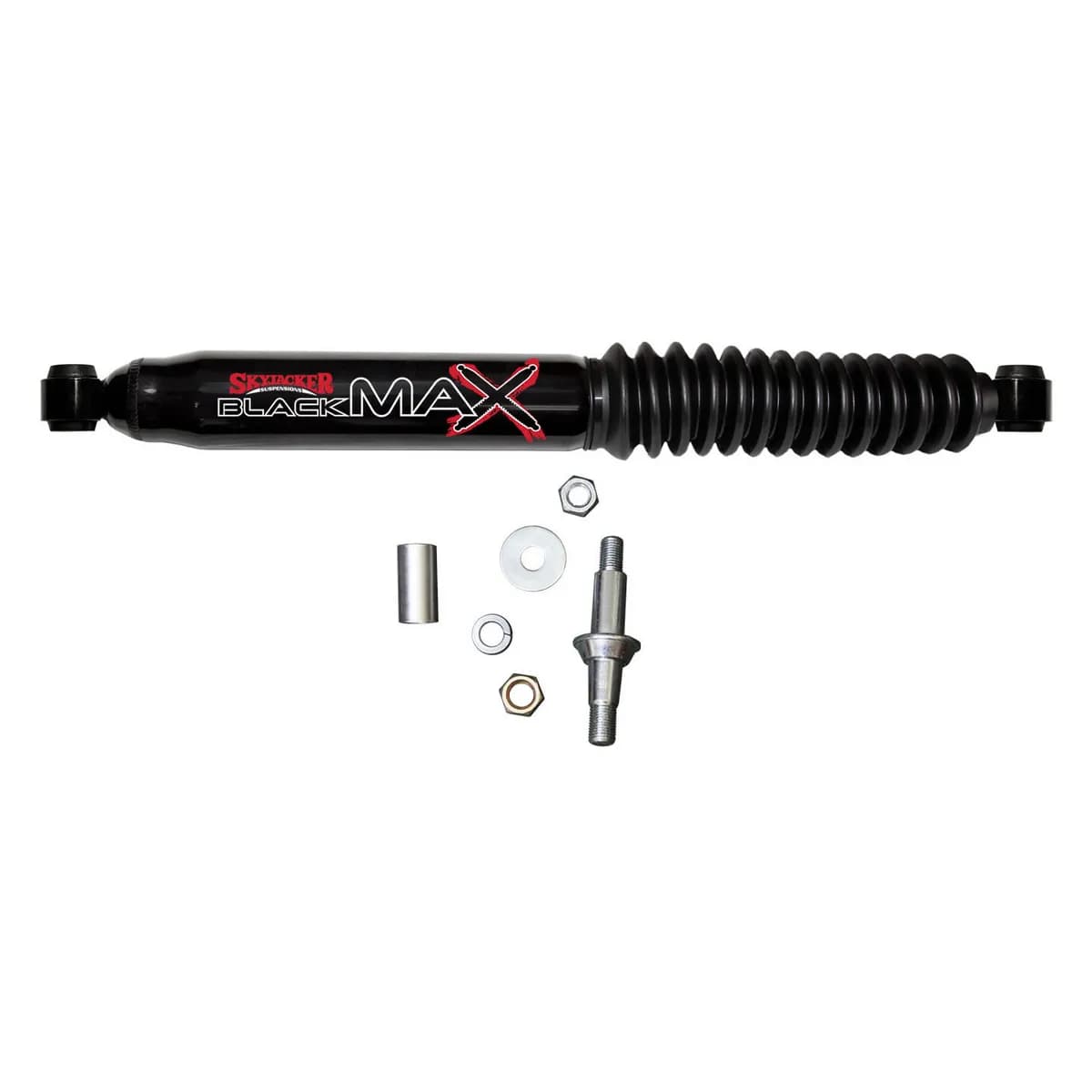 Steering Stabilizer Black Extended Length 20.62 Inch Collapsed Length 12.62 Inch Replacement Cylinder Only No Hardware Included Skyjacker