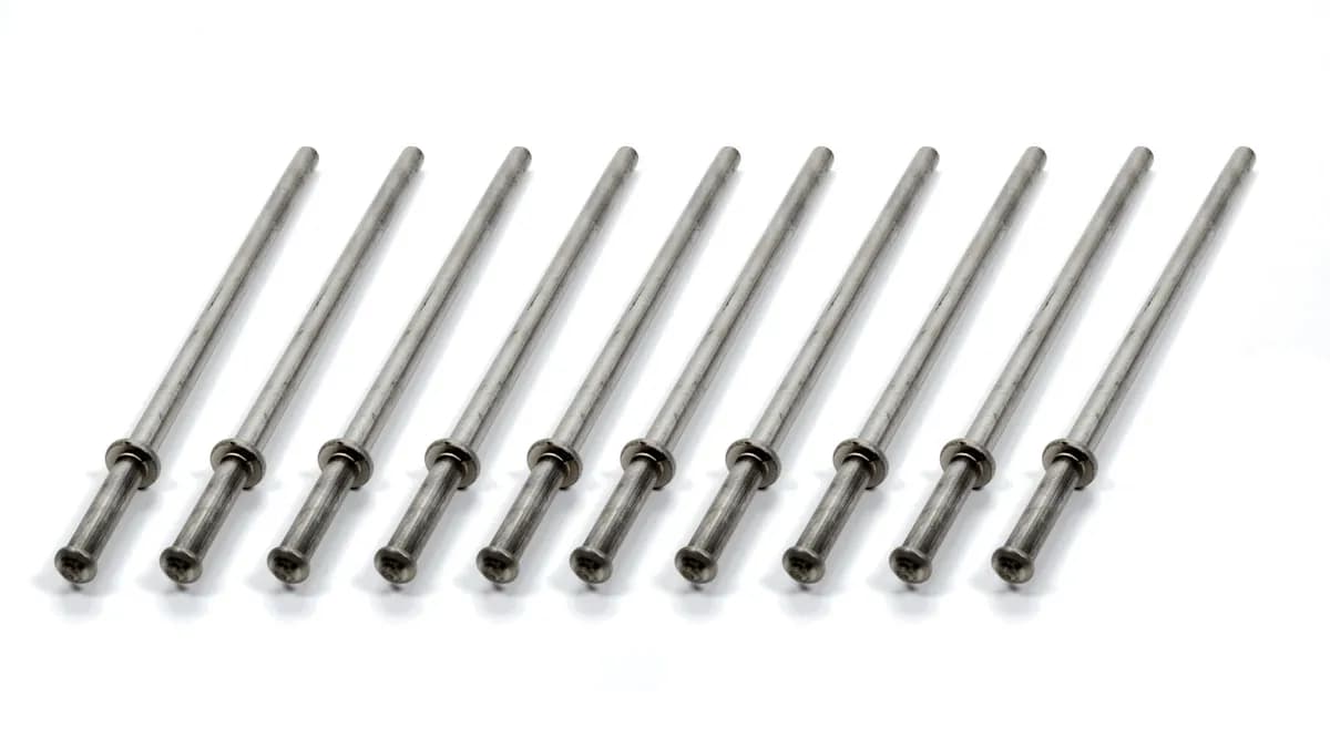 Vibrant Performance - 11898 - Exhaust Hanger Rods; .375 in. (9.5mm) diameter x 9.00 in. (228.6mm) long; 10 Pack