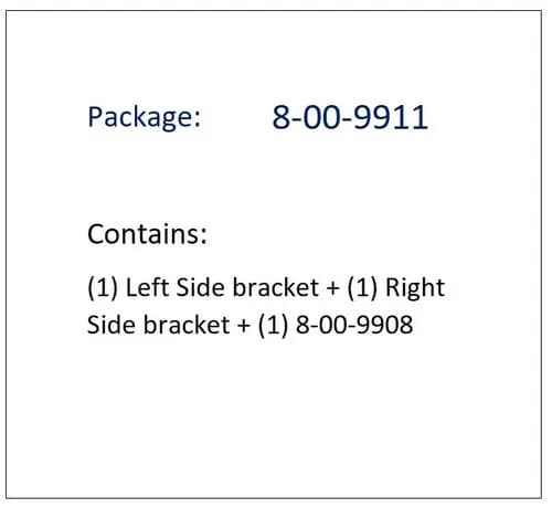 Jlu Mid Brkts w Bolts