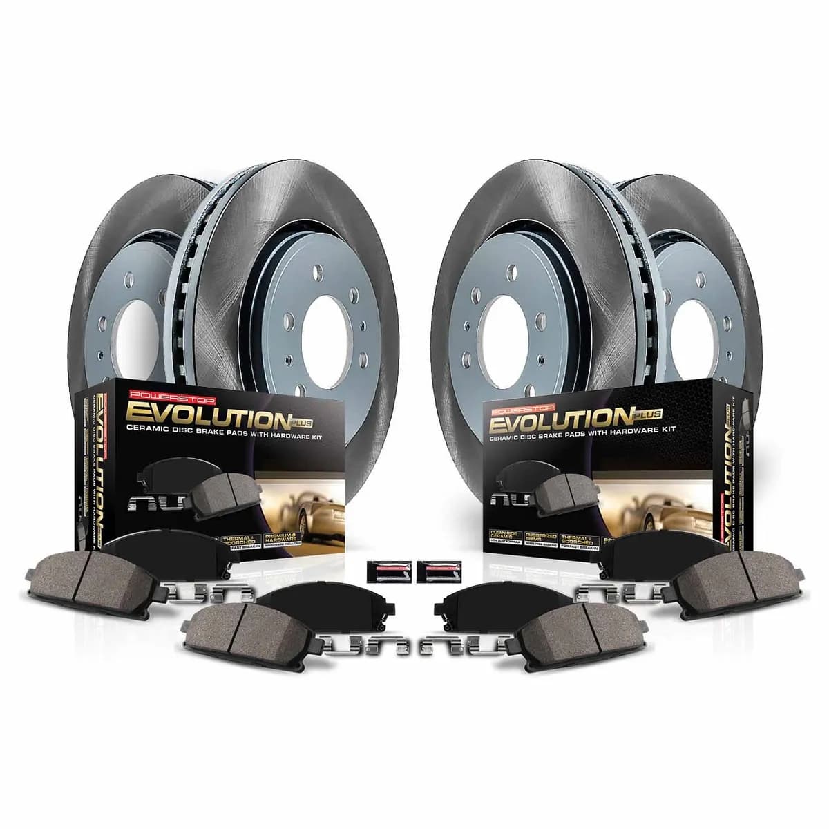 20022004 Oldsmobile Silhouette Front And Rear Semicoated Rotor Kit